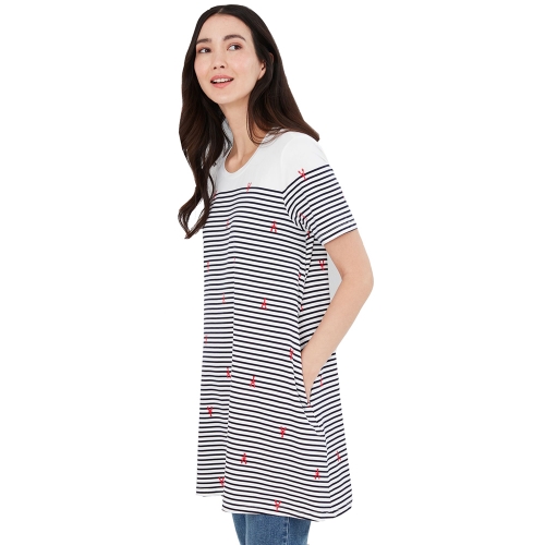 Joules Womens Hattie Jersey Tunic Sun Dress UK 10- Bust 35', (89cm)