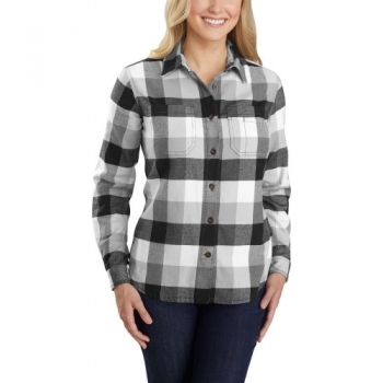 Carhartt Womens Hamilton Plaid Flannel Casual Work Shirt M - Bust 36-38' (91.5-96.5cm)