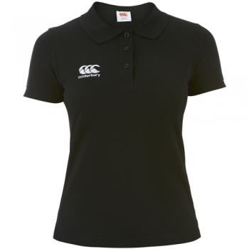 Canterbury Womens/Ladies Waimak CCC Logo Polycotton Polo Shirt 16 - Chest 40' (102cm)