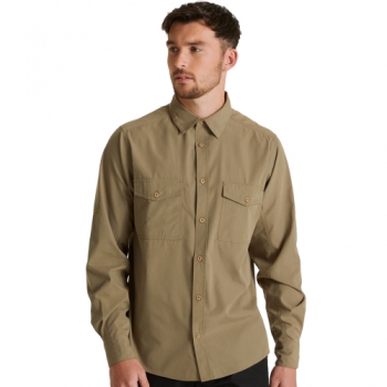 Craghoppers Expert Mens Kiwi Long Sleeve Walking Shirt 3XL- Chest 56', (142cm)