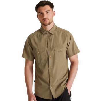 Craghoppers Expert Mens Kiwi Short Sleeve Walking Shirt 3XL- Chest 56', (142cm)