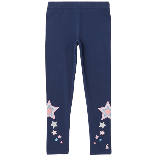 Joules Girls Emilia Luxe Jersey Soft Cotton Leggings 11-12 Years- Waist 25.25', (63-64cm)