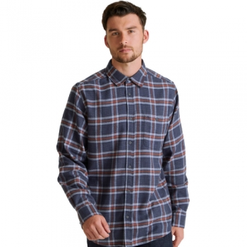 Craghoppers Mens Lough Lightweight Long Seeve Check Shirt L - Chest 42' (107cm)