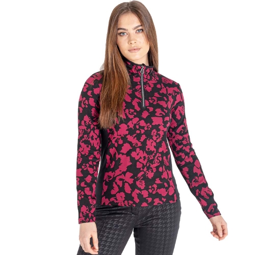 Dare 2b Womens Immortal Jacquard Knit Half Zip Sweater UK 12- Bust 38', (97cm)