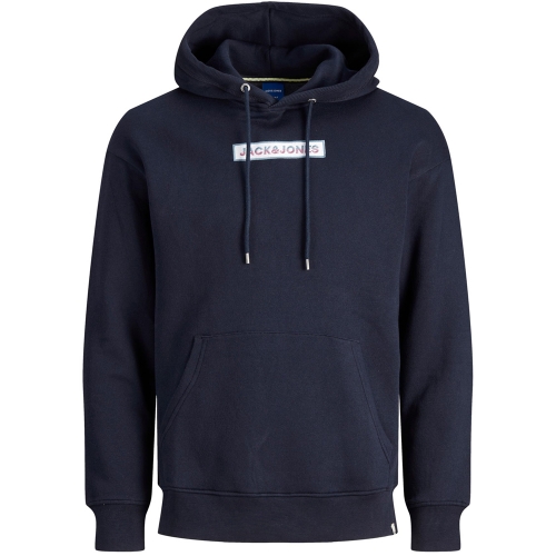 Jack & Jones Mens Jornewport Smallscale Logo Sweat Hoodie S - Chest Size 37' (96cm)