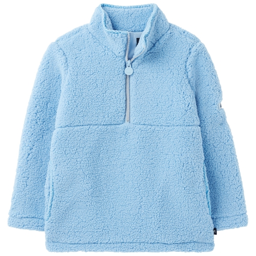 Joules Girls Poppie Teddy Half Zip Sweatshirt Fleece Jacket 5 Years- Chest 23.5', (59cm)