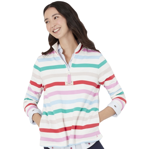 Joules Womens Pip Half Zip Funnel Neck Casual Sweatshirt UK 20- Bust 47', (119cm)