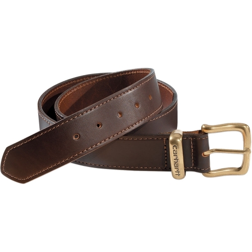 Carhartt Mens & Womens/Ladies Jean Full Grain Bridle Leather Belt Waist 38' (97cm)