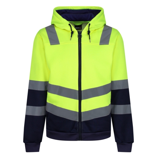 Regatta Professional Mens Hi Vis Reflective Hoodie 3XL- Chest 50', (127cm)