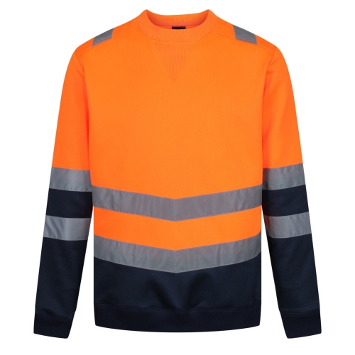 Regatta Professional Mens Hi Vis Reflective Sweater Jumper 3XL- Chest 50', (127cm)