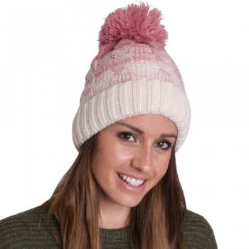 Outdoor Look Womens/Ladies Dunoon Warm Knitted Pom Winter Beanie Hat One Size