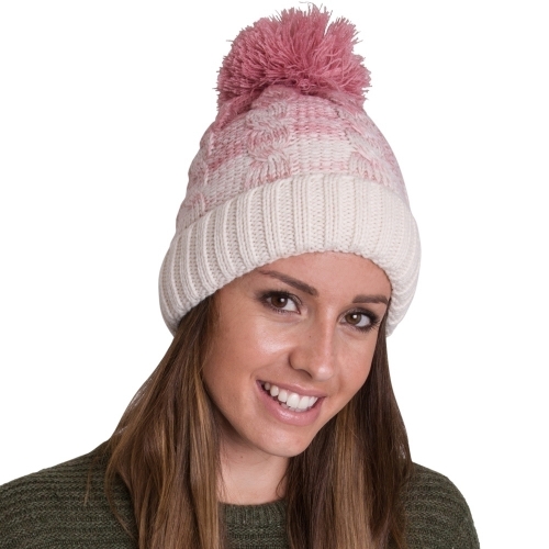 Outdoor Look Womens/Ladies Dunoon Warm Knitted Pom Winter Beanie Hat One Size