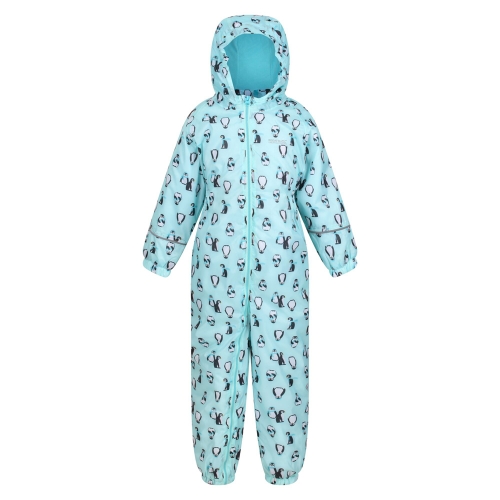 Regatta Boys & Girls Babies Printed Splat II Waterproof Rainsuits 12-18 Months