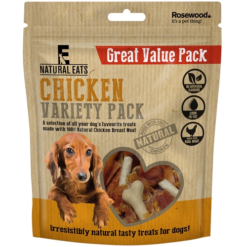 Rosewood Dog Natural Chicken High Quality Variety Pack One Size