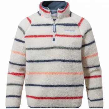 Craghoppers Boys Reagan Half Zip Pullover Warm Fleece Jacket 5-6 Years - Chest 23.25-24' (59-61cm)