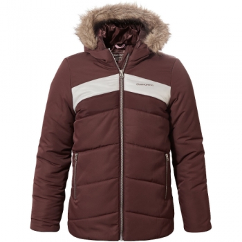 Craghoppers Boys Dakota Hooded Padded Jacket Coat 11-12 Years - Chest 29.5-31' (75-79cm)