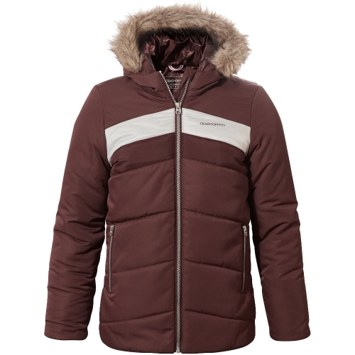 Craghoppers Boys Dakota Hooded Padded Jacket Coat 11-12 Years - Chest 29.5-31' (75-79cm)