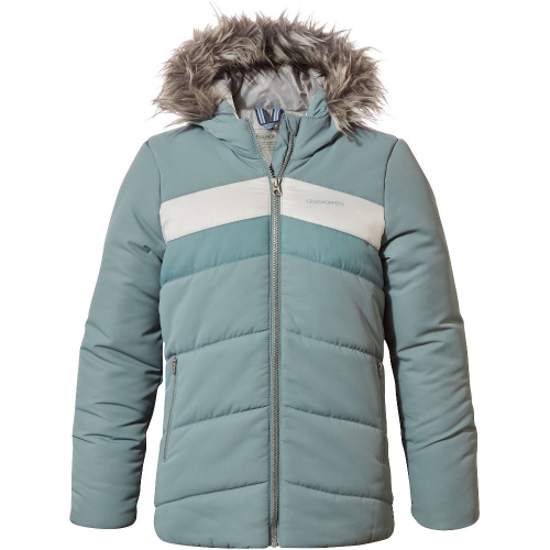 Craghoppers Boys Dakota Hooded Padded Jacket Coat 5-6 Years - Chest 23.25-24' (59-61cm)