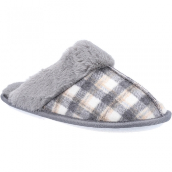 Fleet & Foster Womens Neath Mule Lined Lightweight Slippers UK Size 4 (EU 37)