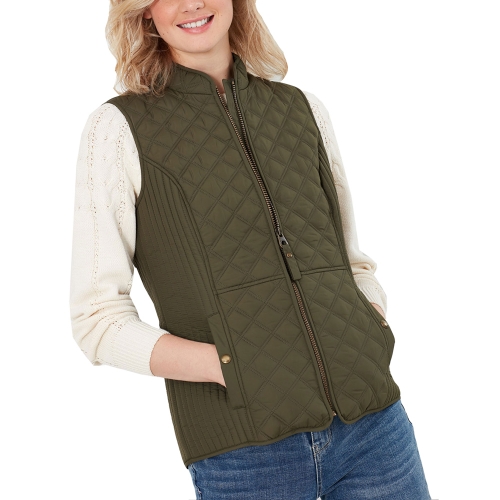 Joules Womens Minx Padded Quilted Body Warmer Gilet UK 10- Bust 35', (89cm)