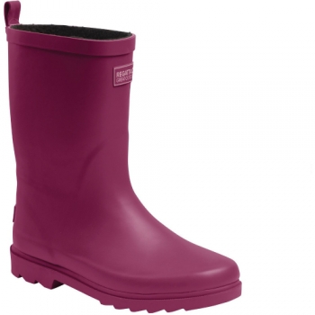 Regatta Boys & Girls Fairweather Cosy Junior Wellingtons UK Size 2.5 (EU 35)