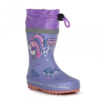 Regatta Boys & Girls Peppa Splash Wellington Boots UK Size 10 (EU 29)