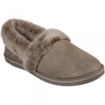 Skechers Womens Cozy Campfire-Team Toasty Fur Lined Slippers UK Size 4 (EU 37, US 7)