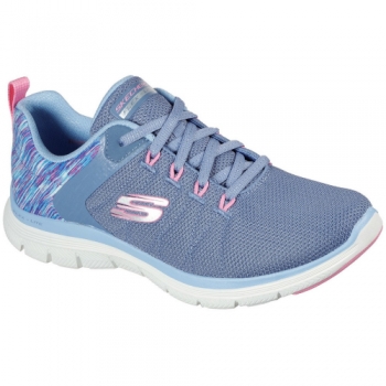 Skechers Womens Flex Appeal 4.0 Dream Easy Lace Up Trainers UK Size 3 (EU 36)