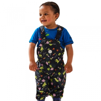 Regatta Boys Muddy Pud Waterproof Breathable Dungarees 12-18 Months (80-86cm)