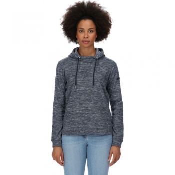 Regatta Womens Chandra Texture Marl Hoodie 12 - Bust 36' (92cm)