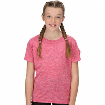 Regatta Girls Fingal Quick Drying Short Sleeve T Shirt 7-8 Years- Chest 25-26', (63-67cm)