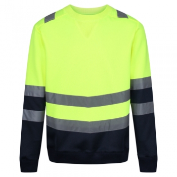 Regatta Professional Mens Hi Vis Reflective Sweater Jumper XXL- Chest 47', (119cm)