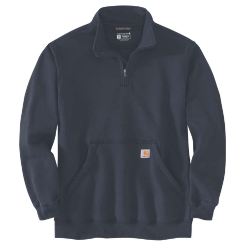 Carhartt Mens Quarter Zip Loose Fit Mock Neck Sweatshirt XXL - Chest 50-52' (127-132cm)