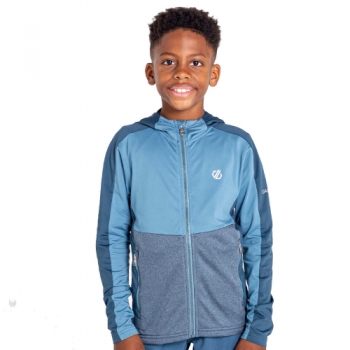 Dare 2B Boys Hastily Core Stretch Quick Dry Full Zip Hoodie 11-12 Years - Chest 75-79cm (Height 146-152cm)