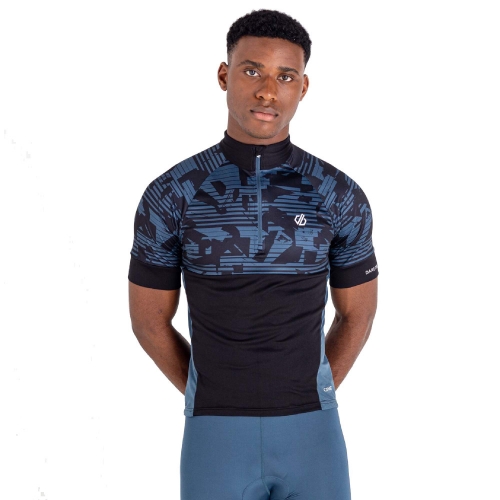 Dare 2B Mens Stay The CourseII Half Zip Cycling Top S- Chest 38', (97cm)