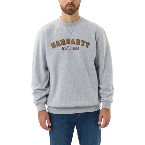 Carhartt Mens Crewneck Loose Fit Logo Graphic Sweatshirt M - Chest 38-40' (97-102cm)