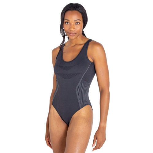 Dare 2B Womens Dont Sweat It Scoop Back Swimming Costume L- UK 14