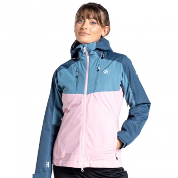 Dare 2B Womens Diverse II Waterproof Breathable Coat UK 18- Bust 42', (107cm)