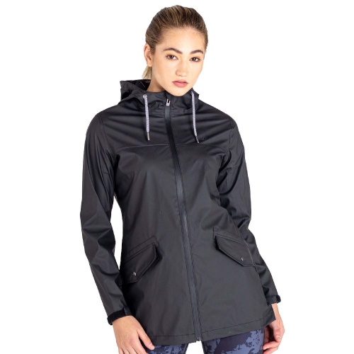 Dare 2B Womens Lambent II Hooded Waterproof Coat UK 12- Bust 36', (92cm)