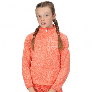 Regatta Girls Highton Lightweight Half Zip Fleece Jacket 11-12 Years - Chest 75-79cm (Height 146-152cm)