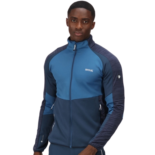 Regatta Mens Yare V Extol Stretch Full Zip Fleece Jacket 3XL - Chest 49-51' (124.5-129.5cm)