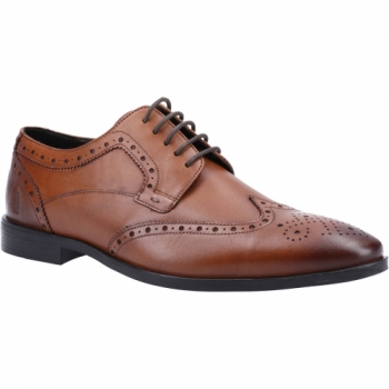 Hush Puppies Mens Elliot Brogue Leather Smart Lace Up Shoes UK Size 12 (EU 46)