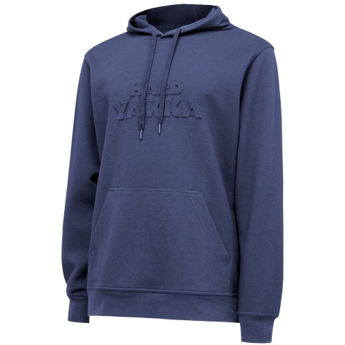 Hard Yakka Mens Embossed Pullover Work Hoodie L - Chest 41-43' (104-109cm)