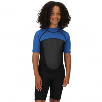 Regatta Boys Shorty Lightweight Comfortable Grippy Wetsuit 13 Years - Chest 79-83cm (Height 153-158cm)