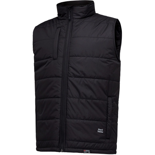 Hard Yakka Mens Puffa 2.0 Water Repellent Body Warmer Gilet XL - Chest 44-46' (111-116cm)