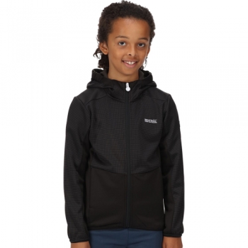 Regatta Boys Highton Full Zip Two Tone Fleece Jacket 3-4 Years - Chest 55-57cm (Height 98-104cm)