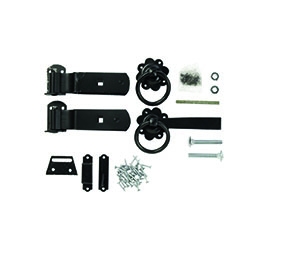 Forest Garden Premier Gate Kit (Black Zinc Coated)