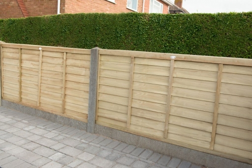 Forest Garden Pressure Treated Superlap Fence Panel 6ft x 3ft (1.83m x 0.91m)