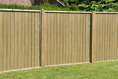 Forest Garden 6ft Pressure Treated Vertical Tongue & Groove Fence Panel (1.83m x 1.83m)