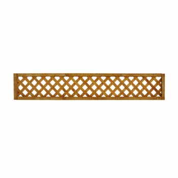 Forest Garden Diamond Lattice Fence Topper - 183 x 30cm